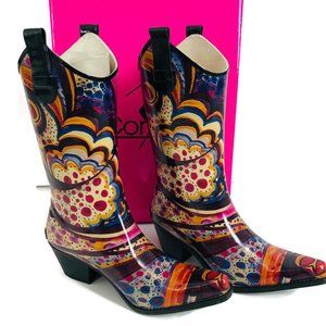 corky's cowboy rain boots
